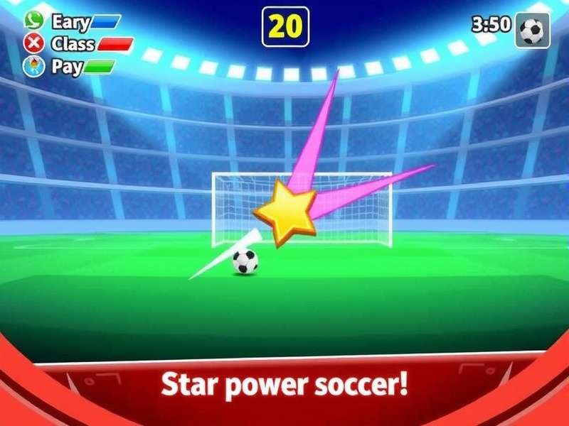 Star Power Soccer Gameplay Screenshot